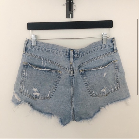 Agolde Parker denim shorts - Picture 2 of 5